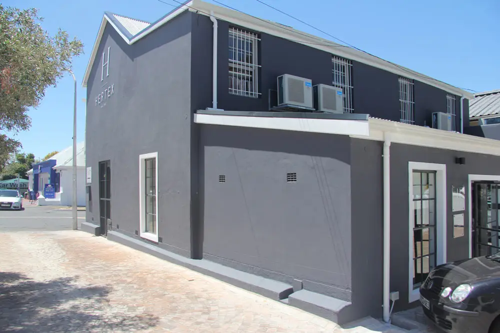 Completed exterior of the Hertex Wynberg project