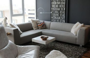 Cozy Grey Living Room